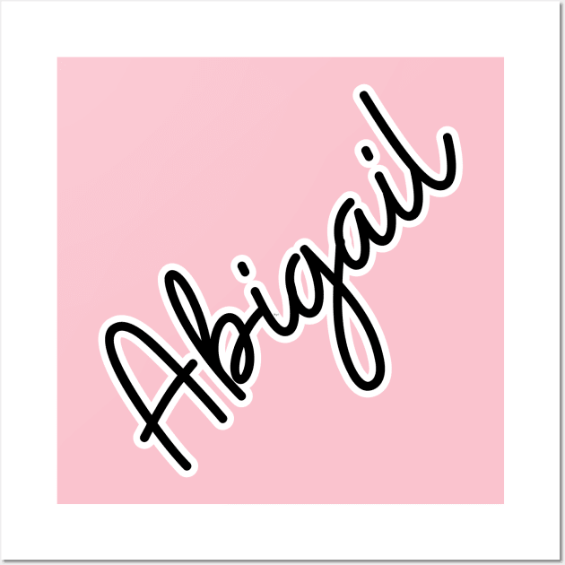 Abigail personalized name Wall Art by Personalizedname